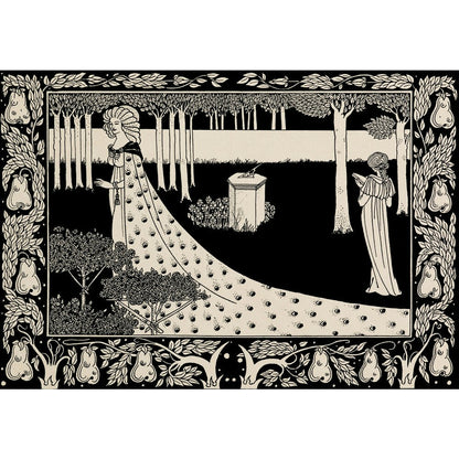 'La Beale Isoud at Joyous Gard' Print