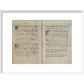Henry VIII Manuscript Print
