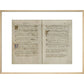 Henry VIII Manuscript Print