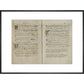 Henry VIII Manuscript Print