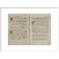 Henry VIII Manuscript Print