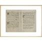 Henry VIII Manuscript Print