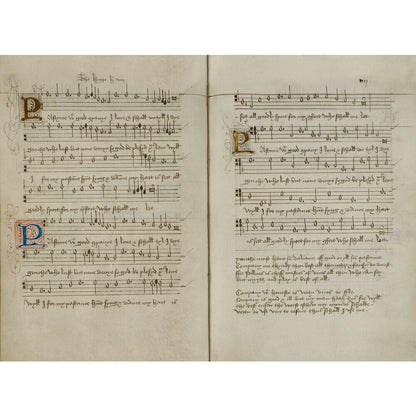 Henry VIII Manuscript Print