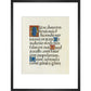 Nunc dimittis Print