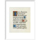 Nunc dimittis Print
