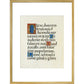 Nunc dimittis Print