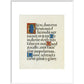 Nunc dimittis Print
