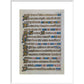 Queen Mary Psalter, Thomas Becket Bas-de-Page Print