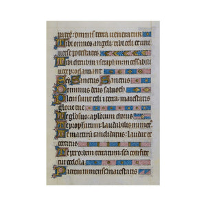 Queen Mary Psalter, Thomas Becket Bas-de-Page Print