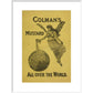 Colman's Mustard Advert Print