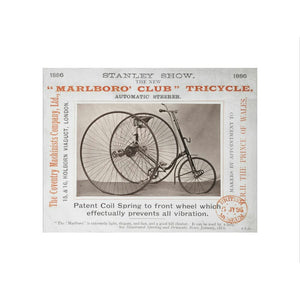 "Marlboro' Club" Tricycle Advert Print