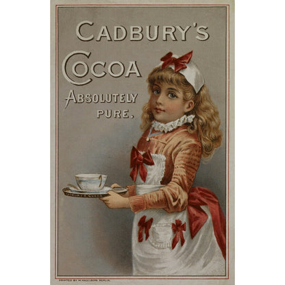 Cadbury's Cocoa Vintage Advert Print