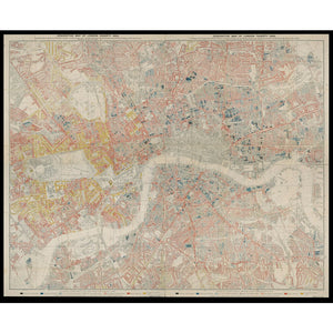 Charles Booth's London Poverty Map, 1889