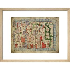 Map of Scotland, 1457