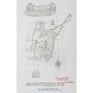 Map of Treasure Island, 1899