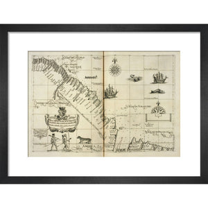 Coast of South America Chart