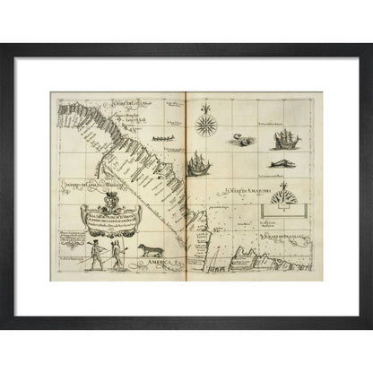 Coast of South America Chart
