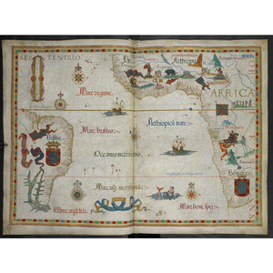 Part of the Atlantic Ocean Map