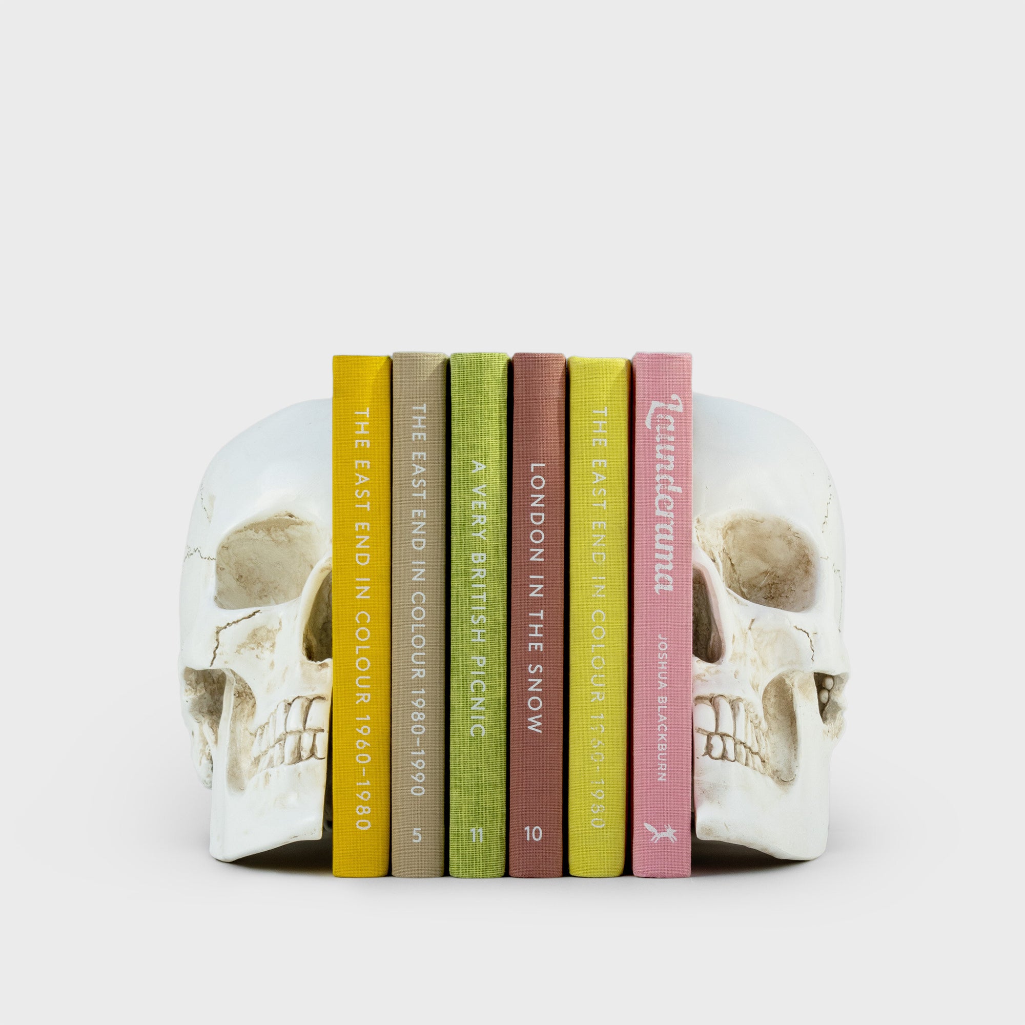 Skull Pair of Bookends