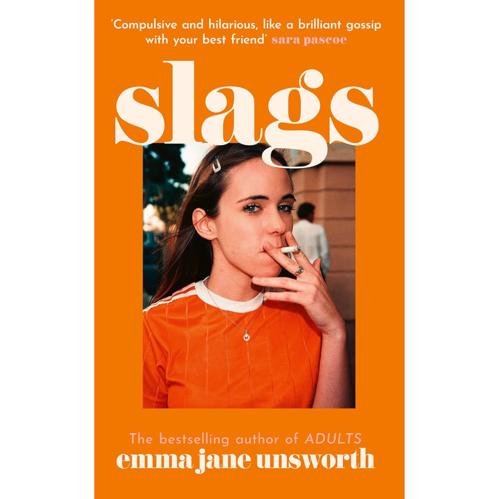 Slags: The hilarious new novel from the author of ADULTS and ANIMALS Hardcover – 8 May 2025
by Emma Jane Unsworth (Author)