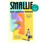 Book cover of 'Smallie' by Eden McKenzie-Goddard with colorful design and text.