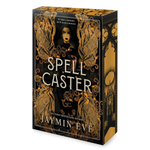 Book box for 'Spell Caster' by Jaymin Eve with gothic design elements.