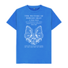 The Picture of Dorian Gray in white T-shirt - Bright Blue