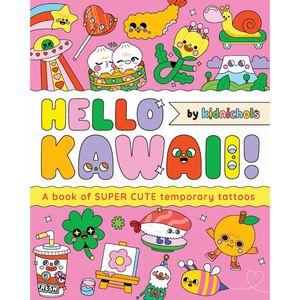 Hello Kawaii!: A book of super cute temporary tattoos Paperback – 5 Feb. 2026
by Kidnichols (Illustrator)