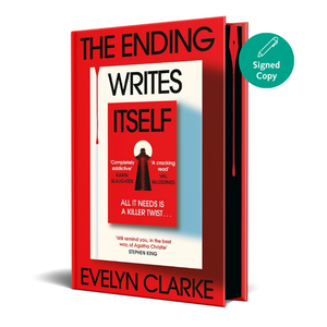 The Ending Writes Itself: The new twisty and gripping locked room mystery crime thriller everyone is talking about for 2026 Hardcover – 9 April 2026
by Evelyn Clarke (Author)