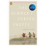 Book cover of 'The Summer I Turned Pretty' by Jenny Han with a beach scene illustration.