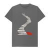 The Snow Queen staircase T-shirt - Slate Grey