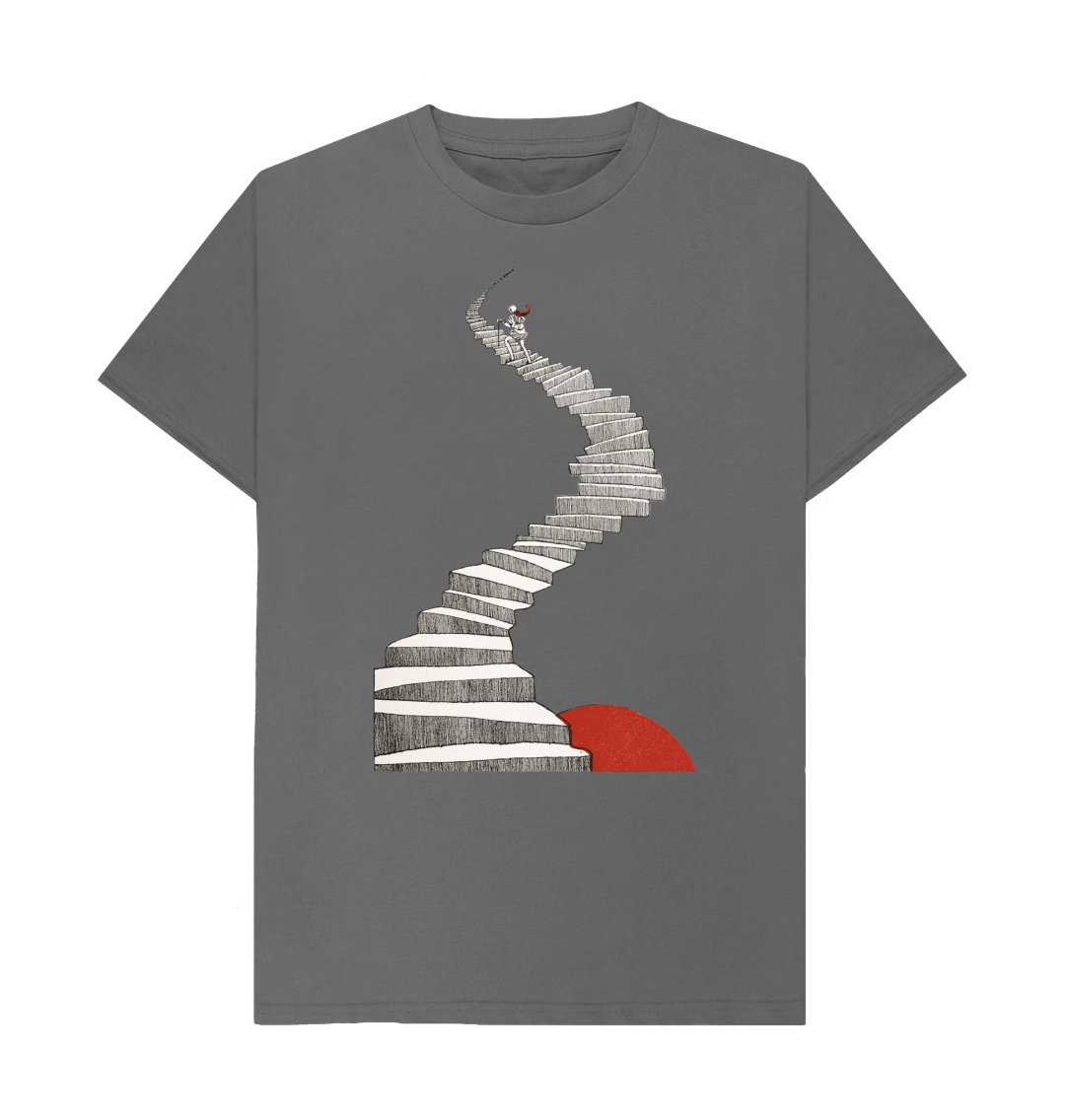 Slate Grey The Snow Queen staircase T-shirt