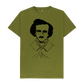 Moss Green Edgar Allan Poe T-shirt