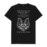 Black The Picture of Dorian Gray in white T-shirt