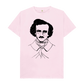 Pink Edgar Allan Poe T-shirt