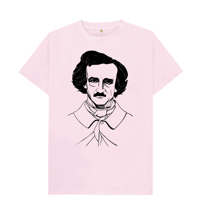 Pink Edgar Allan Poe T-shirt