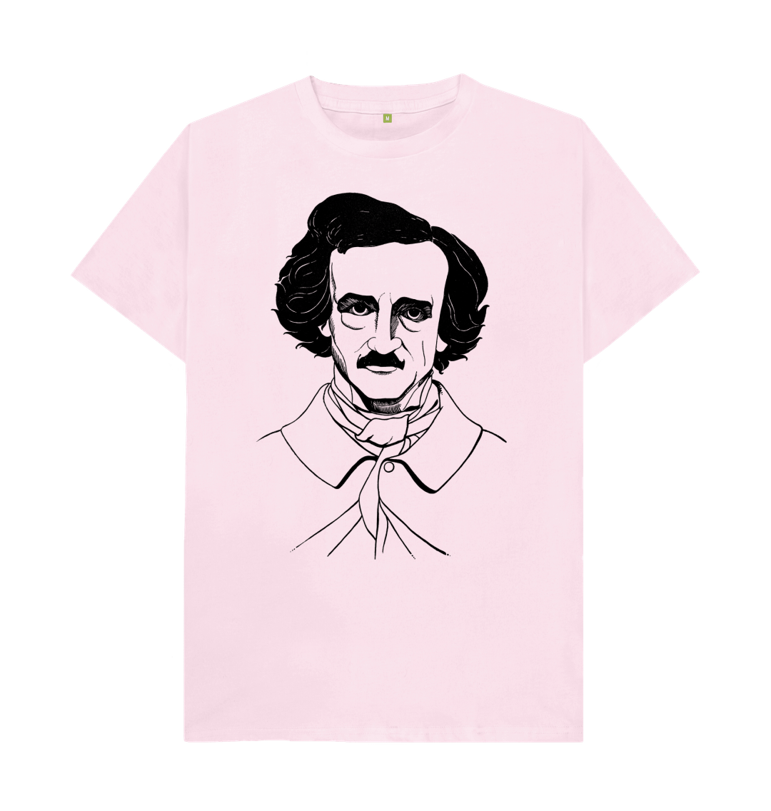 Pink Edgar Allan Poe T-shirt