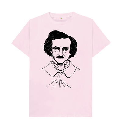 Pink Edgar Allan Poe T-shirt