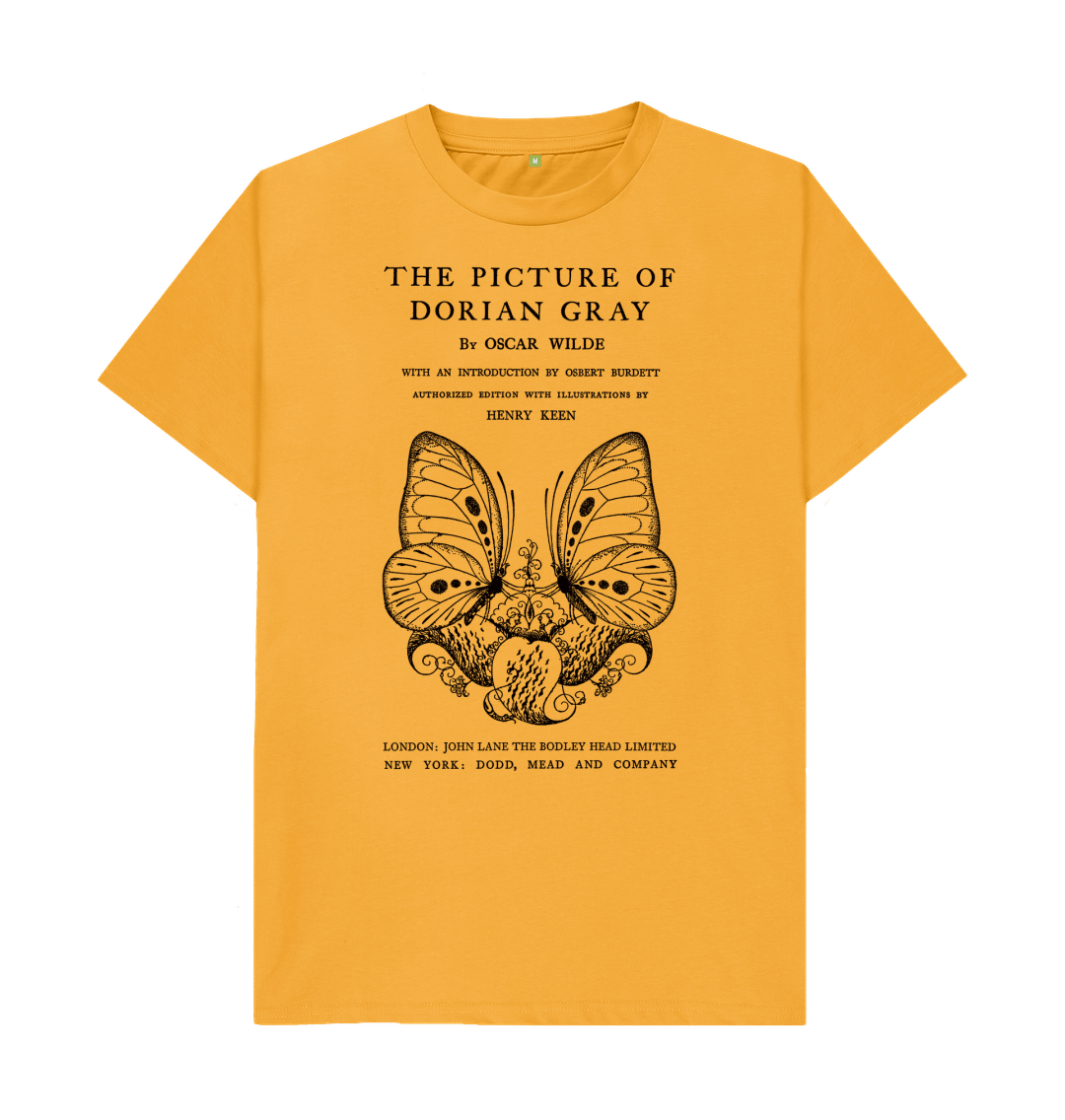 Mustard The Picture of Dorian Gray in black T-shirt