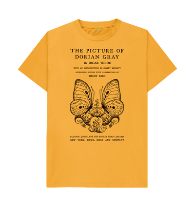 Mustard The Picture of Dorian Gray in black T-shirt