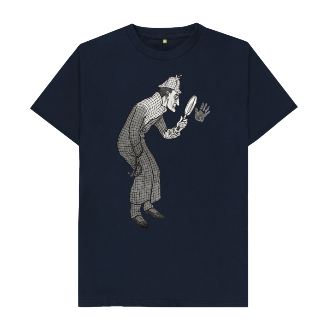 Navy Blue Sherlock Holmes T-shirt