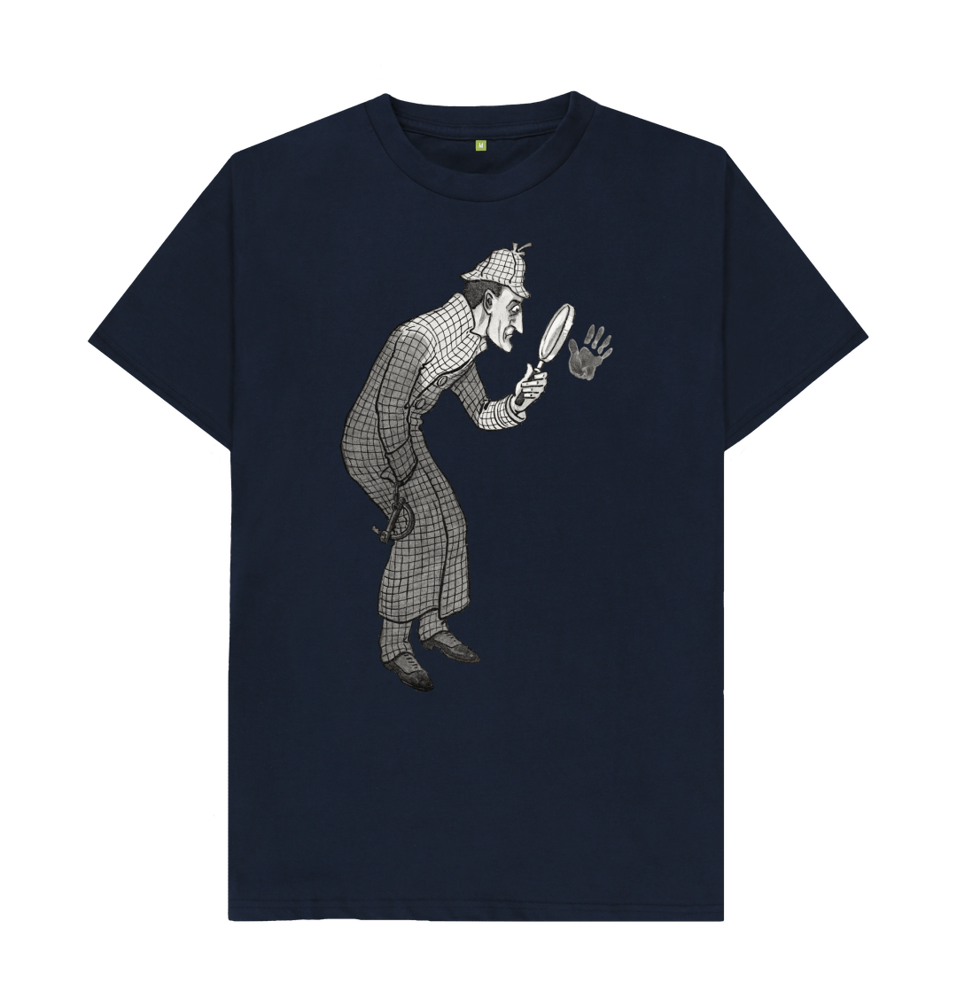 Navy Blue Sherlock Holmes T-shirt