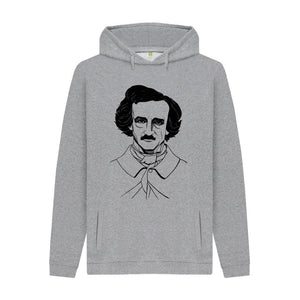 Light Heather Edgar Allan Poe Hoodie