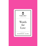 Book cover of 'Words for Love' by Deborah Alma on a pink background