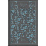 Book cover of 'Wuthering Heights' by Emily Bronte with floral design