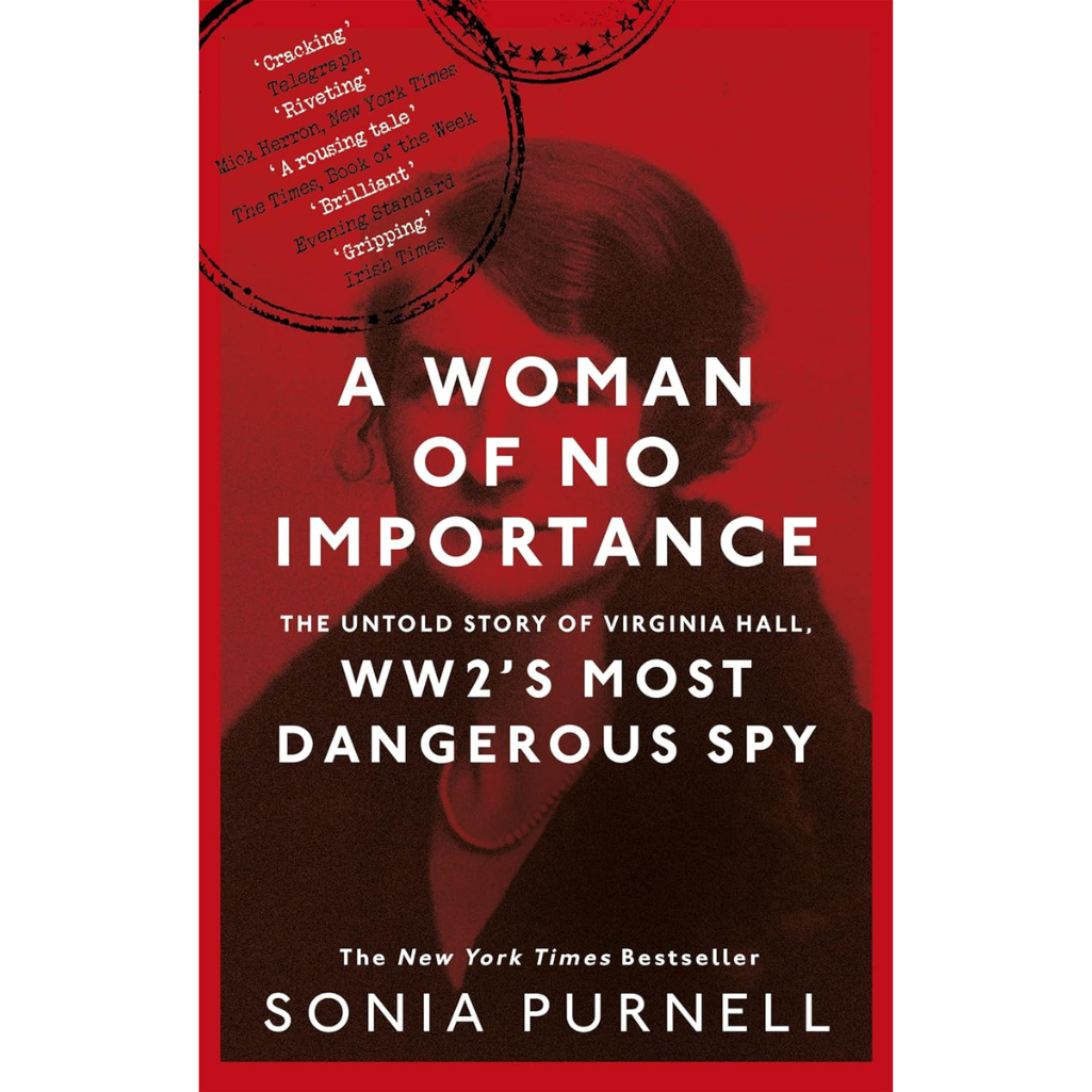 Book cover of 'A Woman of No Importance' with a red background and text.