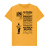 Romeo and Juliet in black T-shirt - Mustard