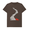 The Snow Queen staircase T-shirt - Chocolate