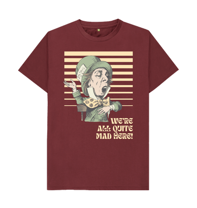 Red Wine Mad Hatter T-shirt