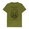 The Picture of Dorian Gray in black T-shirt - Moss Green